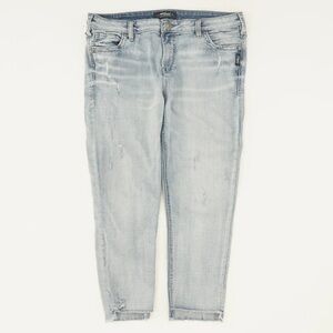 Silver Jeans Light Blue Ankle Jeans